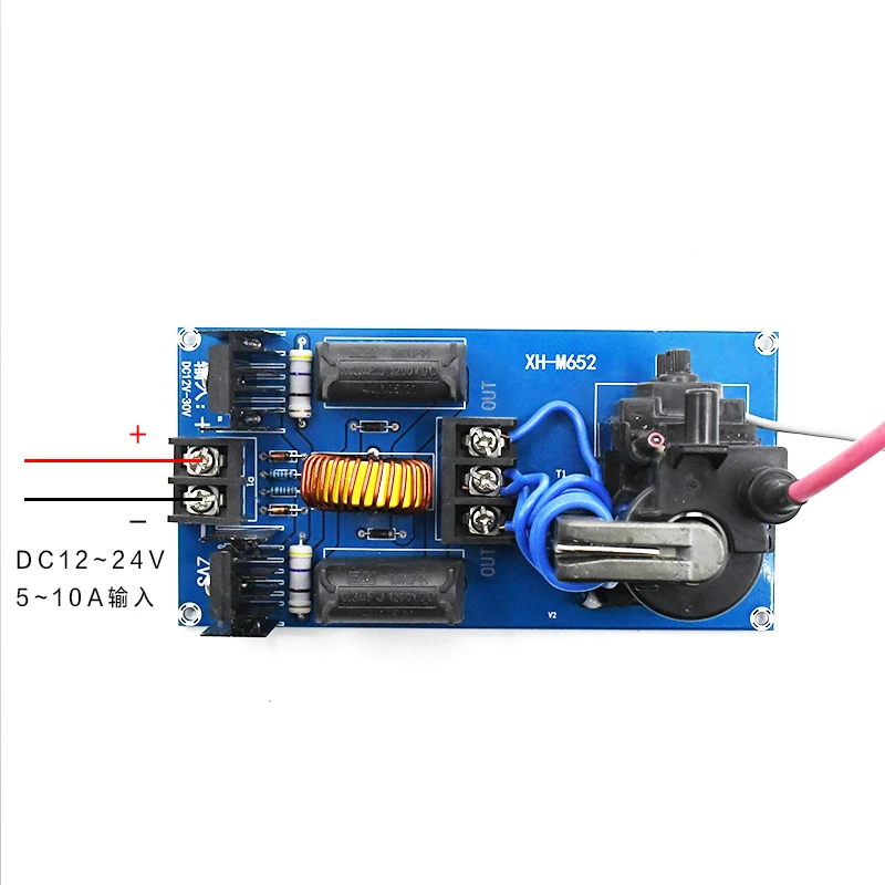 300W DC 12-24V 10A Tesla discharge coil ZVS drive high voltage ignition module | Инструменты