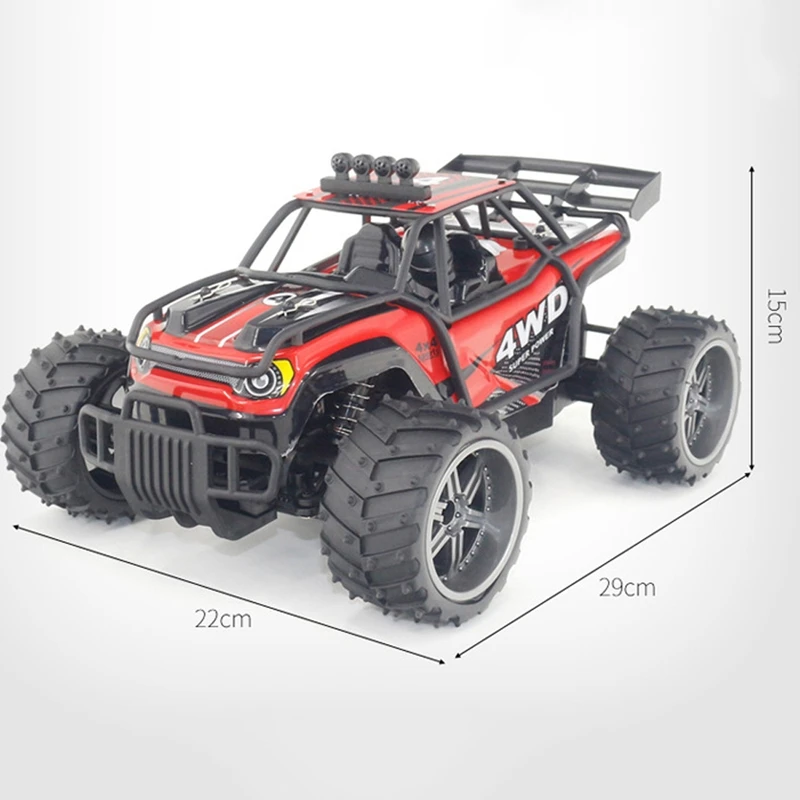 1:16 2 4 ГГц 4Wd большое колесо беспроводной четырехколесный привод внедорожный
