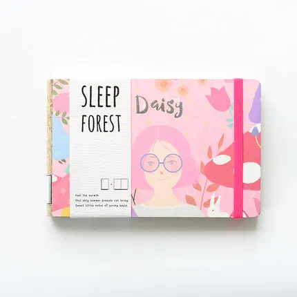 19 В Корейском стиле Kawaii книга в твердой обложке, офисные школьные Тетрадь пустой повязки планировщик канцелярские милые граффити ручная роспись A5 Bujo - Цвет: 19