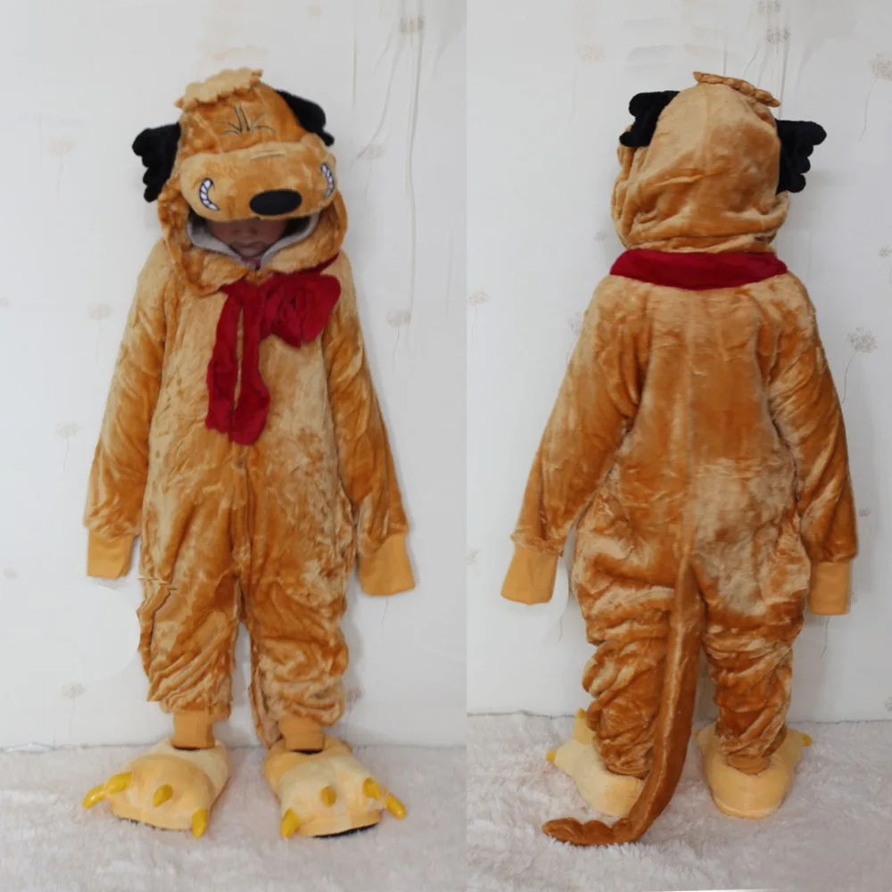 Забавная детская одежда с рисунком из Аниме Пижама рисунками животных верхняя