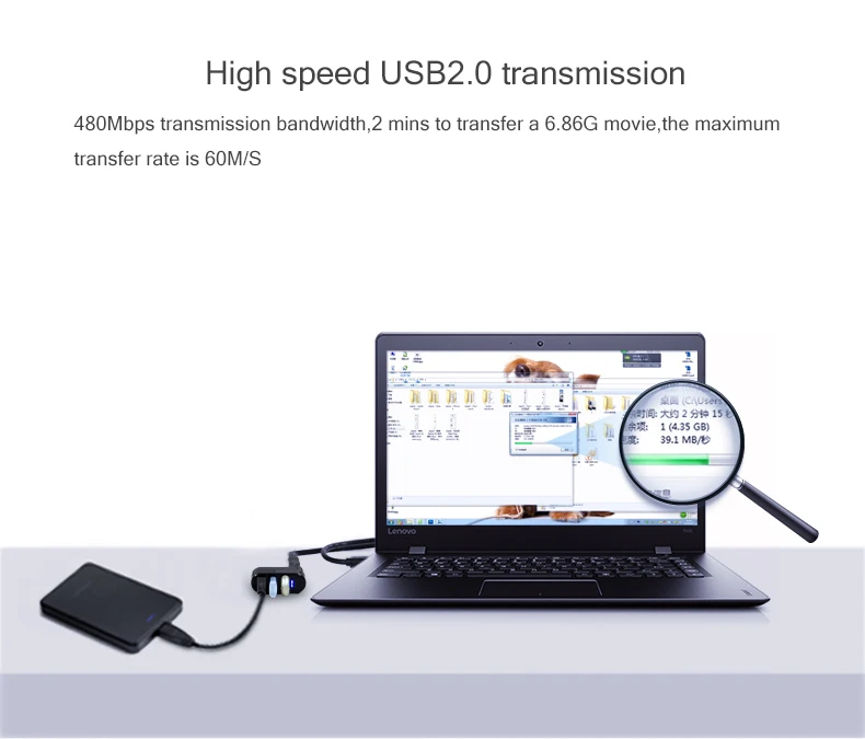 Мини usb-хаб 3 порта USB 2,0 сплиттер прямой вставки поворот портативный тонкий хаб для iMac настольных ноутбуков Аксессуары OTG адаптер