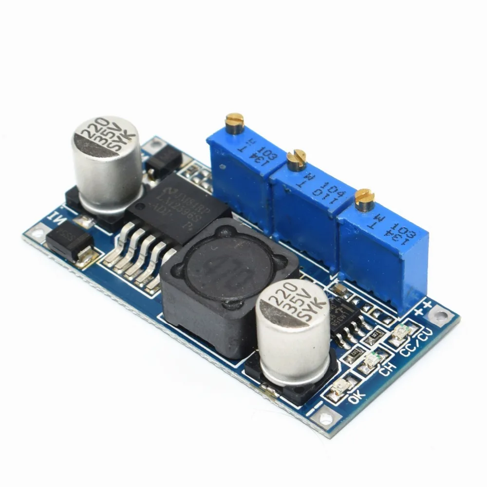 LM2596 Мощность преобразователь понижающий модуль LM2596S DC-DC 1,5 V-35 V Регулируемый понижающий Мощность модуль питания 3,3 V/5 V/12 V/24 V