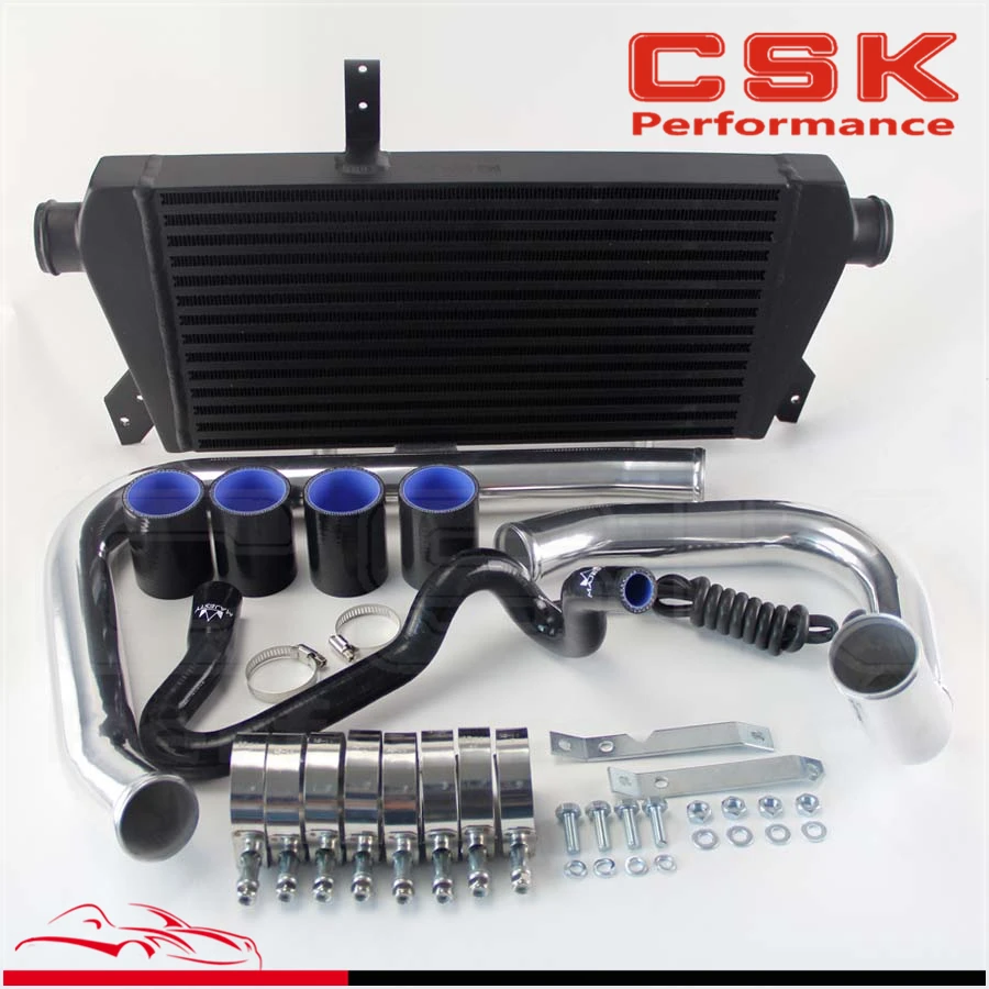 Обновленный интеркуллер FMIC Kit для 96 01 VW Passat Audi A4 B5 1 8 T черный/синий/красный|fmic