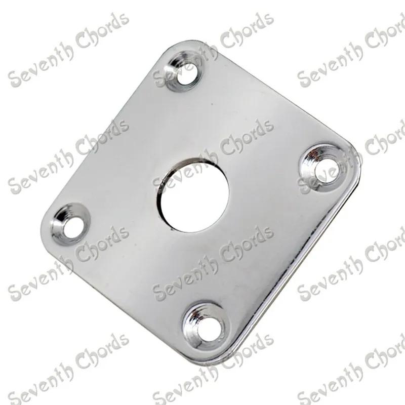 12 шт. металлические Квадратные Зеркальные пластины для электрогитары 35 х35 мм|for