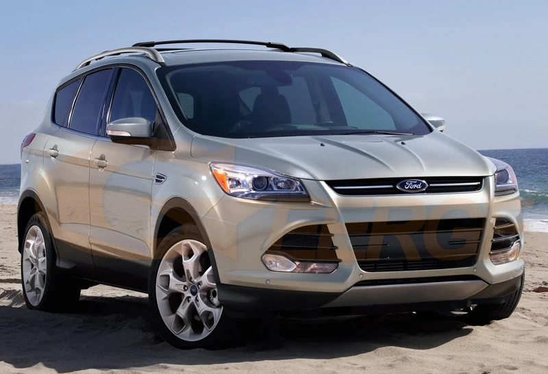 Для Ford Escape kuga 2013 ксеноновые фары отличное Ультра яркое освещение CCFL ангельские глазки комплект Halo Кольцо