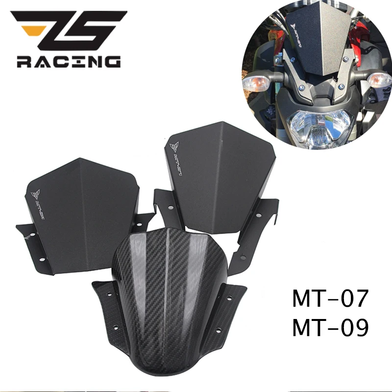 ZS Racing для Yamaha MT07 MT 07 2013 2017 09 MT09 2014 2016 мотоциклетный мотоцикл с передним ветровым