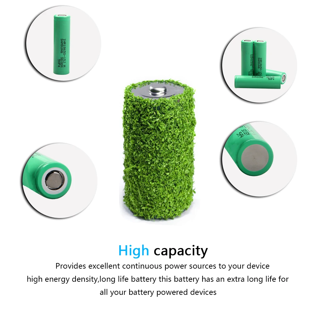 Rechargeable 18650 lithium li ion battery ICR18650 15JM 1500mah 3.7v 23Amp for Vape 32pcs/lot | Электроника