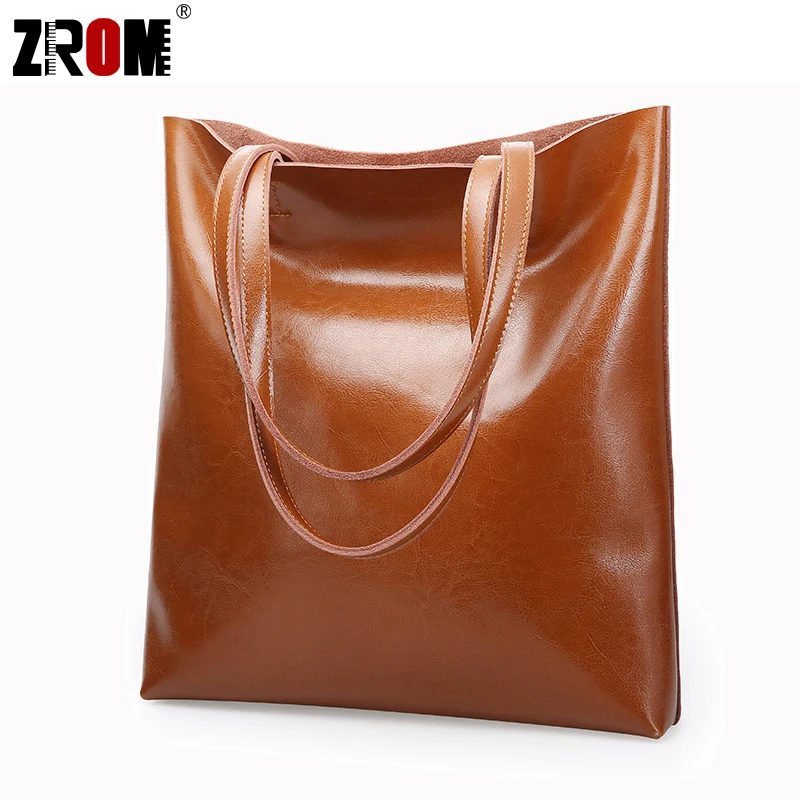 Сумки ZROM из натуральной кожи большие женские сумки тоут модные дизайнерские