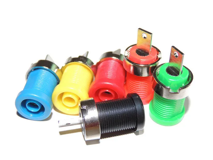 

1800 pcs Binding Post Banana Jack Socket Panel Mount For 4mm Safety Protection Plug
