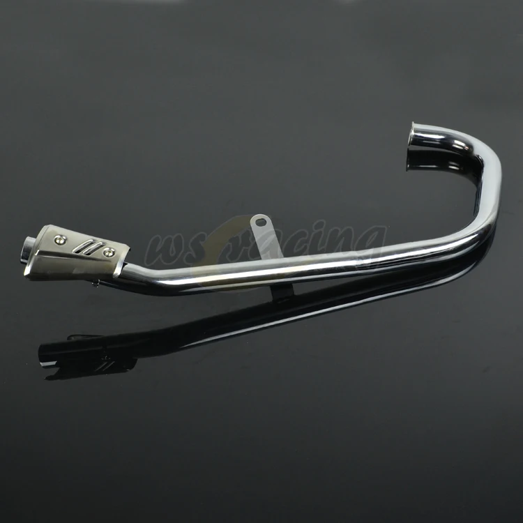 Выхлопная труба из нержавеющей стали для мотоцикла и система глушителя