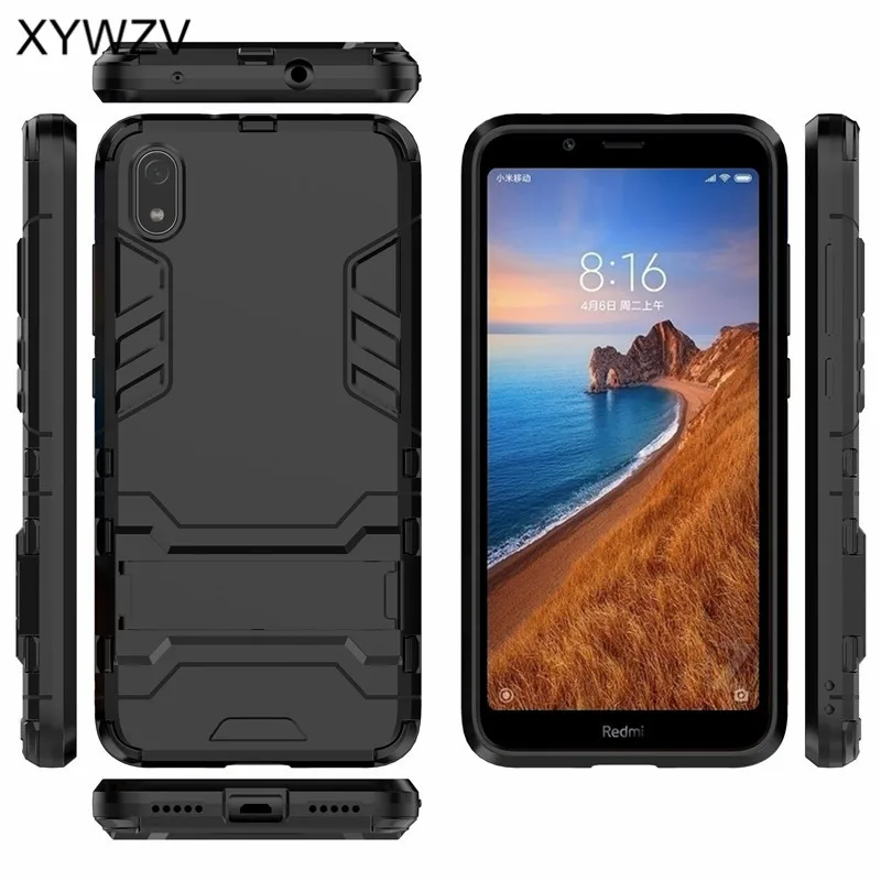 Чехол Xiaomi Redmi 7A противоударный защитный мягкий силиконовый резиновый ЖЕСТКИЙ