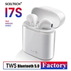 SCELTECH i7 i7s TWS беспроводные Bluetooth наушники в ухо музыкальные наушники Набор стерео гарнитура для iPhone X Samsung S10 Xiaomi