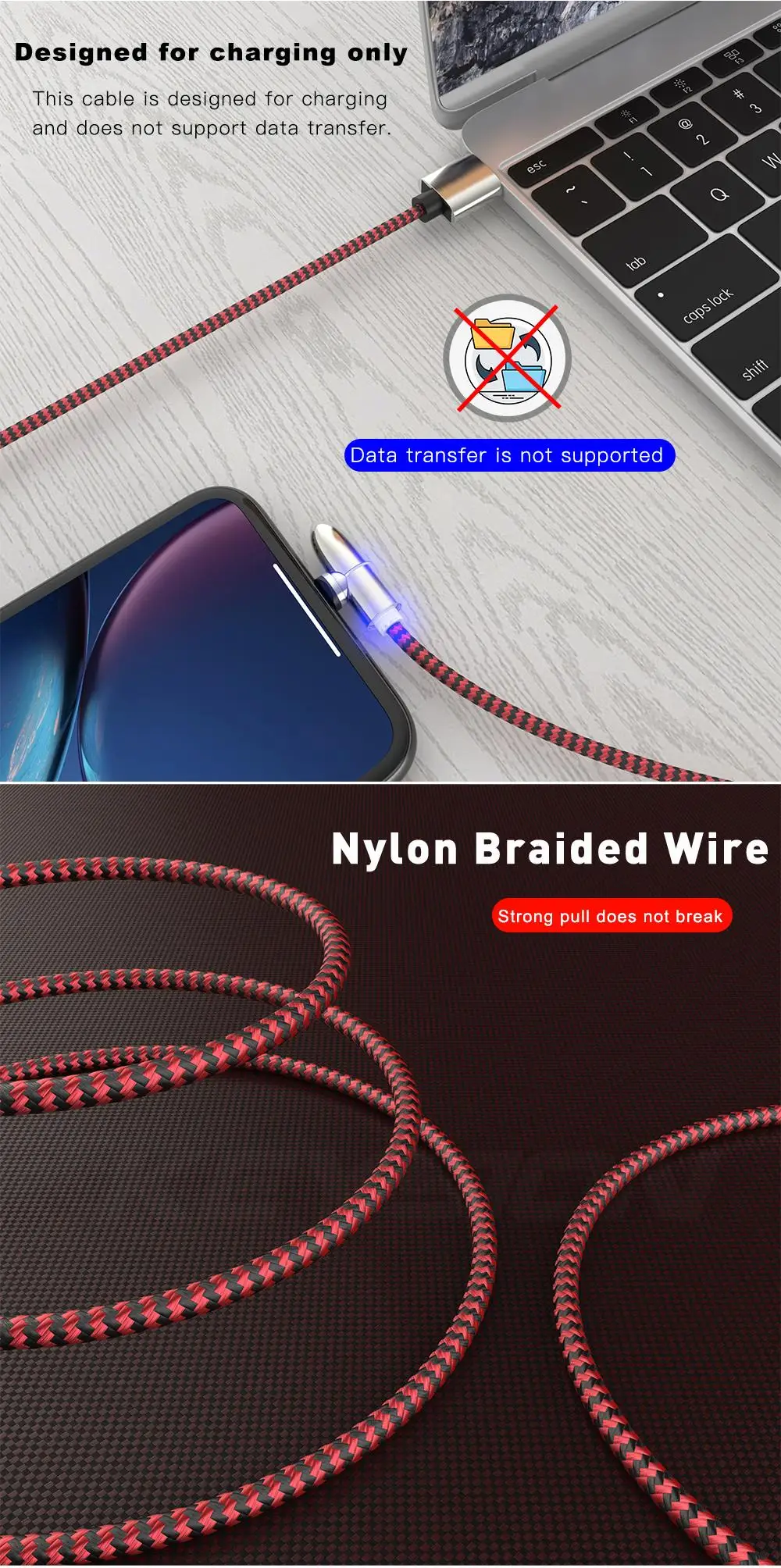 KEYSION Магнитный Micro USB кабель для iPhone samsung type-c зарядный Магнитный зарядный адаптер usb type C кабели для мобильных телефонов