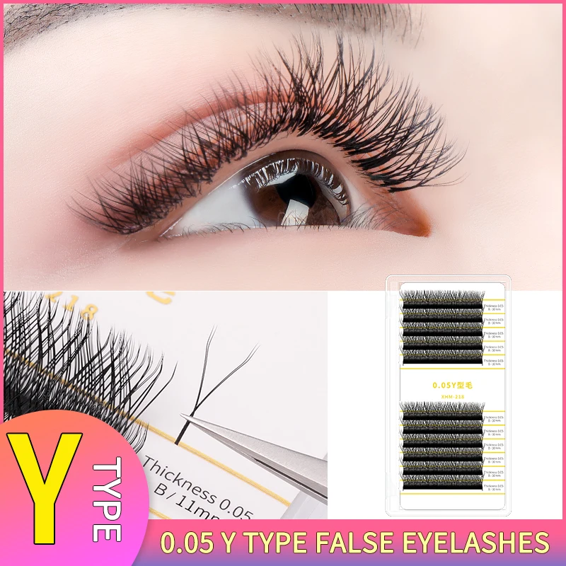 Efc beauty 0,05 Y Тип Накладные ресницы макияж индивидуальное наращивание ресниц автоматическое односекундное цветение мягких ресниц