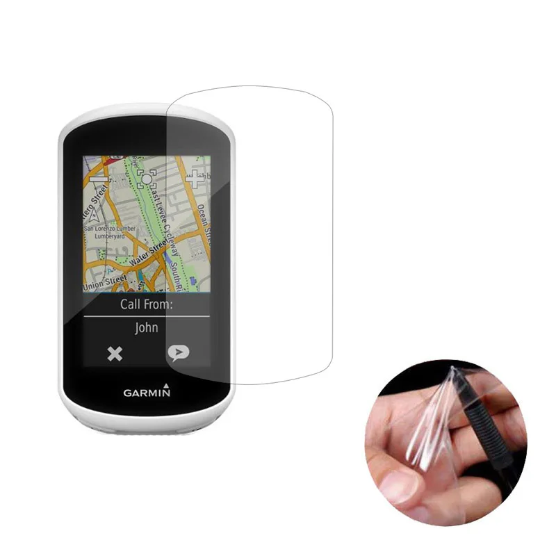 3 шт ПЭТ прозрачная защитная пленка для экрана Защитная Garmin Edge Explore ore Bike GPS