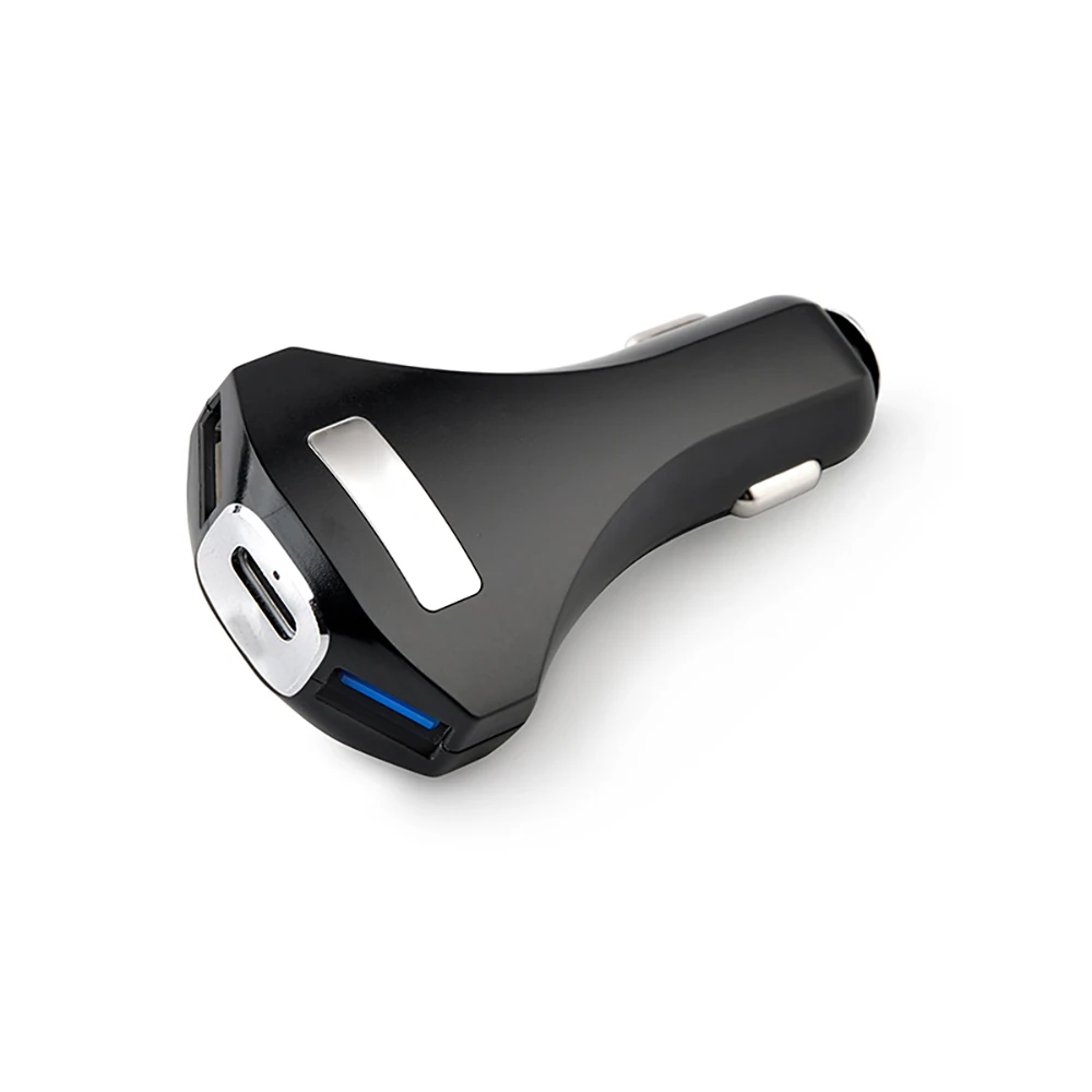 Новое автомобильное зарядное устройство QC3.0 с тремя портами USB Quick Charge 5V3A для IPhone type-C быстрое зарядное устройство для мобильного телефона автомобильное зарядное устройство