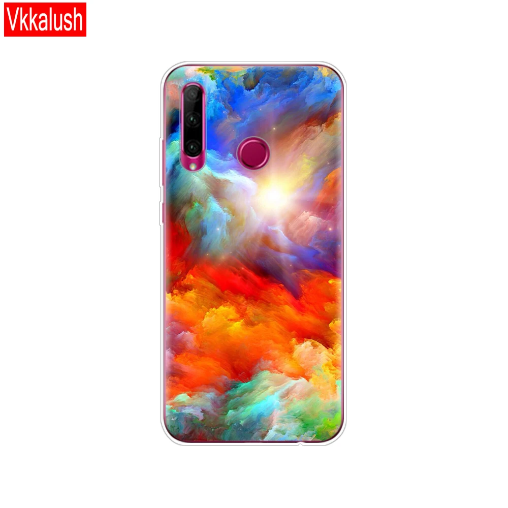 80118 Чехол для мобильного телефона Honor 10i HRY-LX1T чехол Силиконовый ТПУ чехол для телефона для huawei Honor 10i Honor10i 10 I 6,21 дюймов - Цвет: 80118