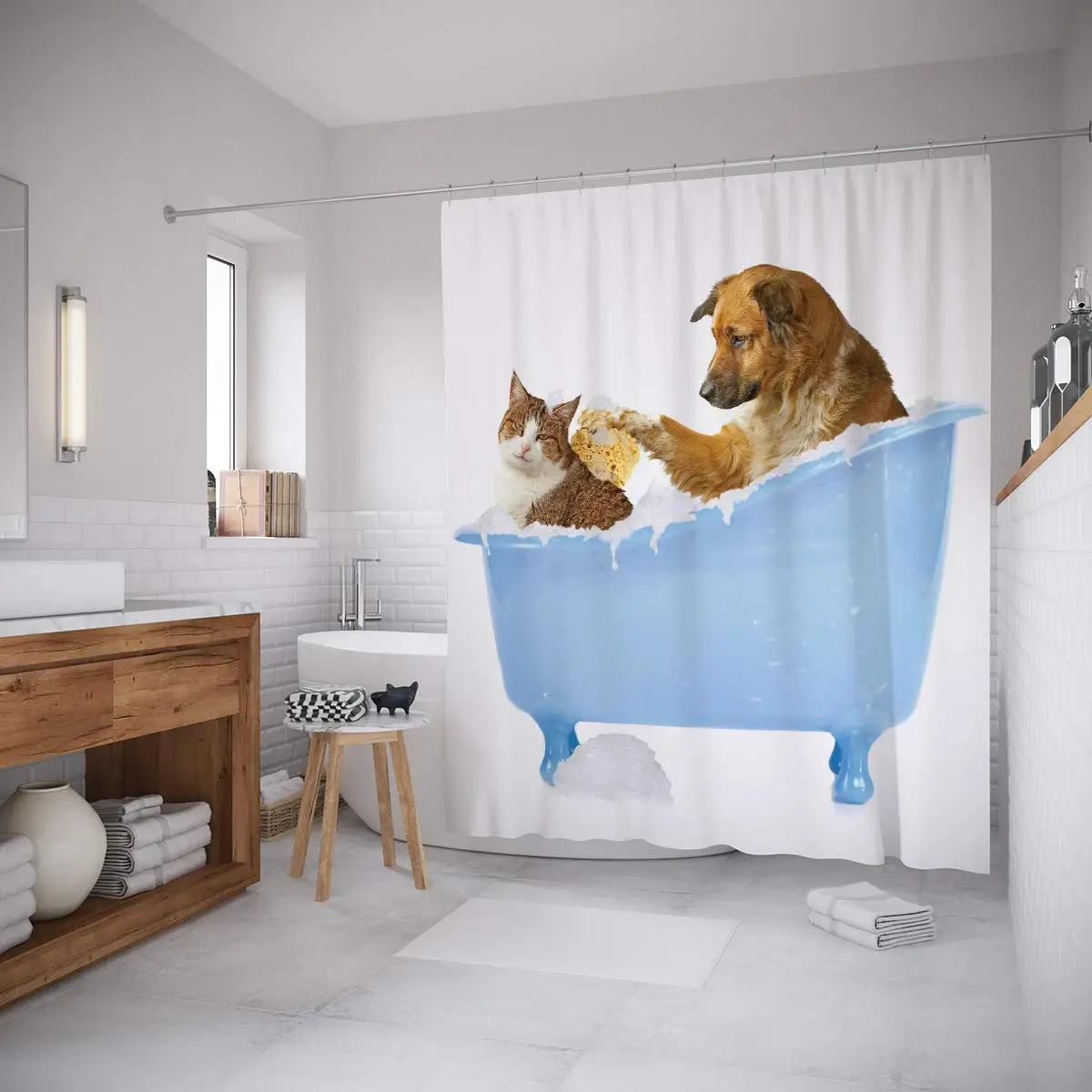 Science душевая занавеска элементы химический стол винтажный Старый дизайн для