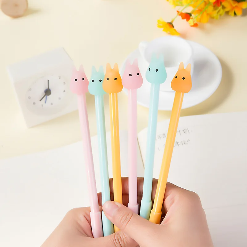 Бесплатная доставка CreativeKawaii желеобразная цветная роликовая шариковая ручка