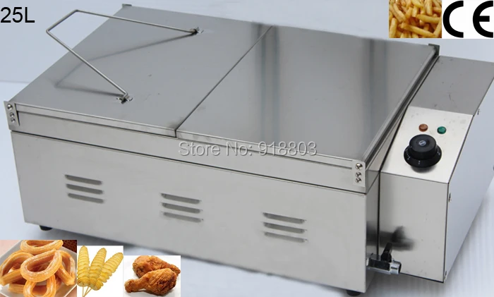 Электрическая фритюрница с сертификатом CE 25 л 220 В|potato store|potato fries cutting machinepotato article |