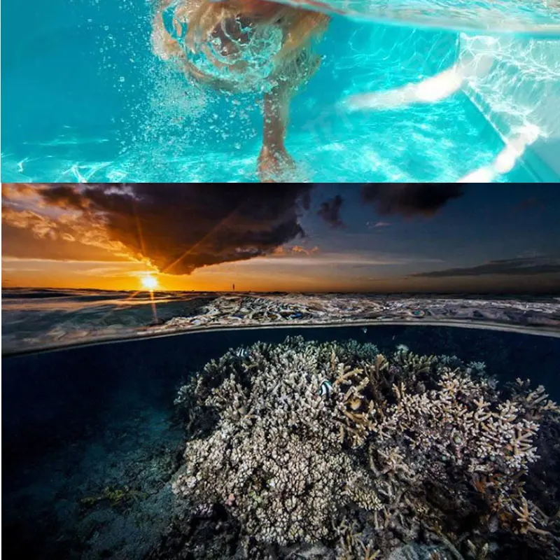Водостойкий купольный порт корпус для GoPro hero 6 объектив камеры купольный водостойкий Чехол для GoPro hero 5 hero 6 аксессуары go pro 6