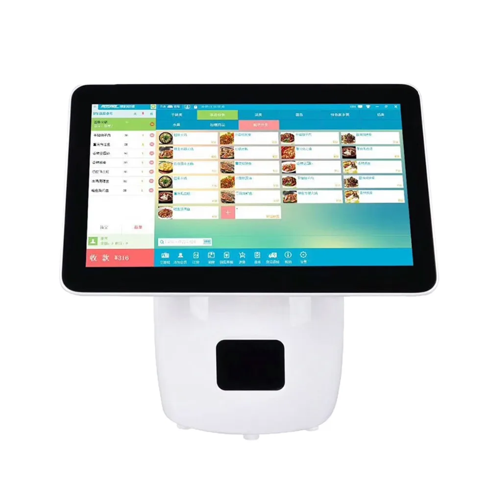 Pos-терминал для Android со встроенной проводной сетевой картой сенсорный экран 15 6