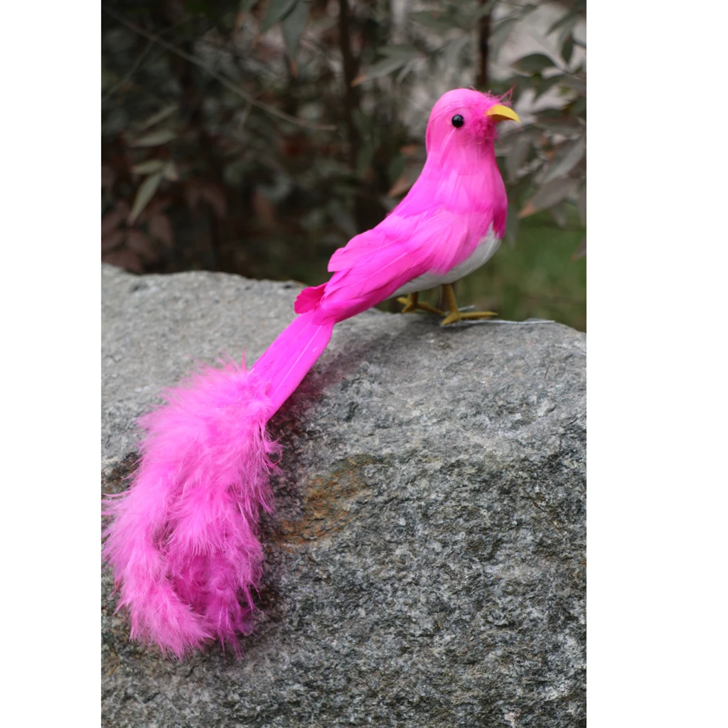 Различные украшения из проволоки Рождественская модель Искусственные Птицы