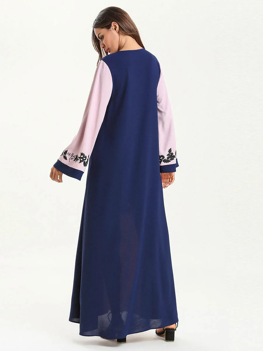 Мусульманское платье вечерние женские большие размеры abaya Дубай для лета Femme Robe