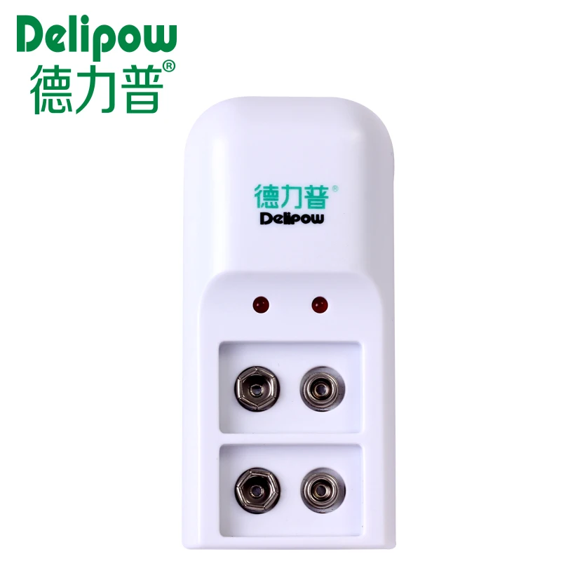 Зарядное устройство для аккумуляторов Delipow 9 В с двойной зарядкой|li-ion battery cell|li-ion