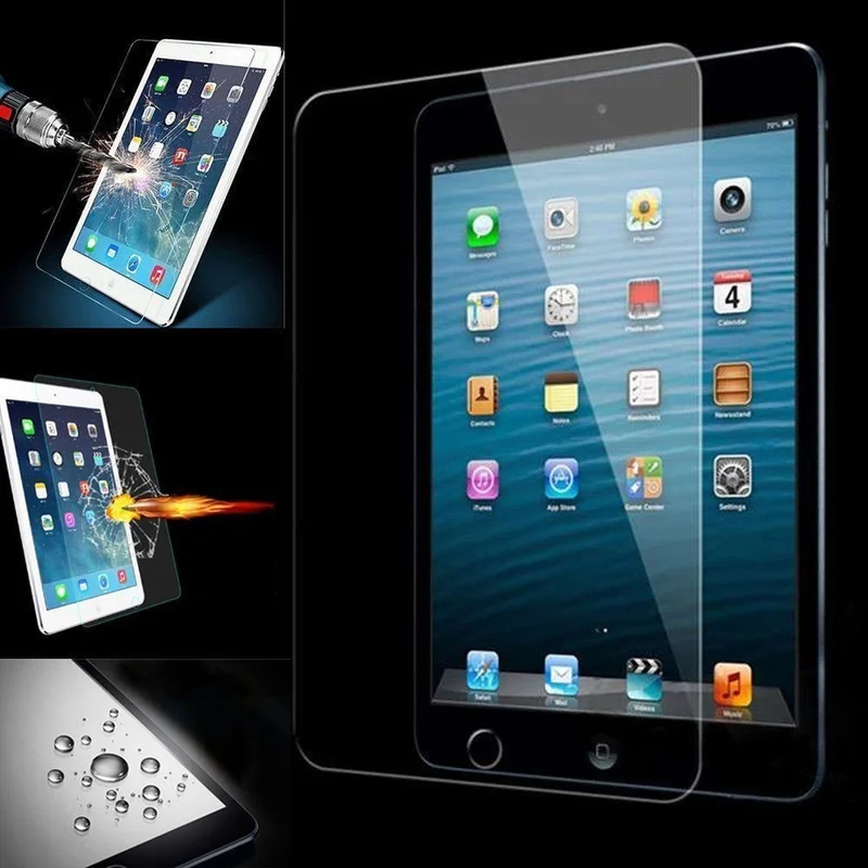 2 шт. закаленное стекло для нового iPad 9 7 2017/2018 защита экрана 5 6 Pro Защитные пленки