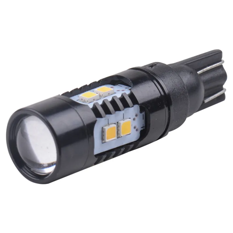 10 шт. 921 912 906 T15 T10 Samsung 10w LED DRL парковочные огни объектив проектора белый |
