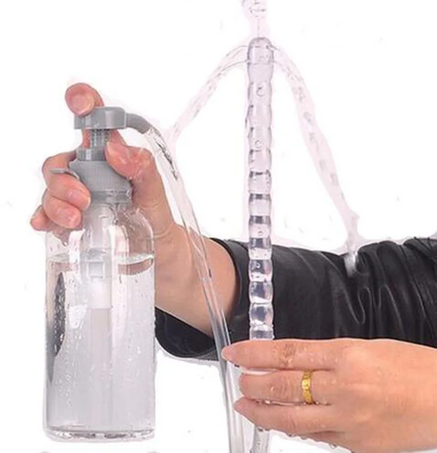 Для женщин многоразовые влагалища Очищение Клизма Душ бутылка нетоксичные