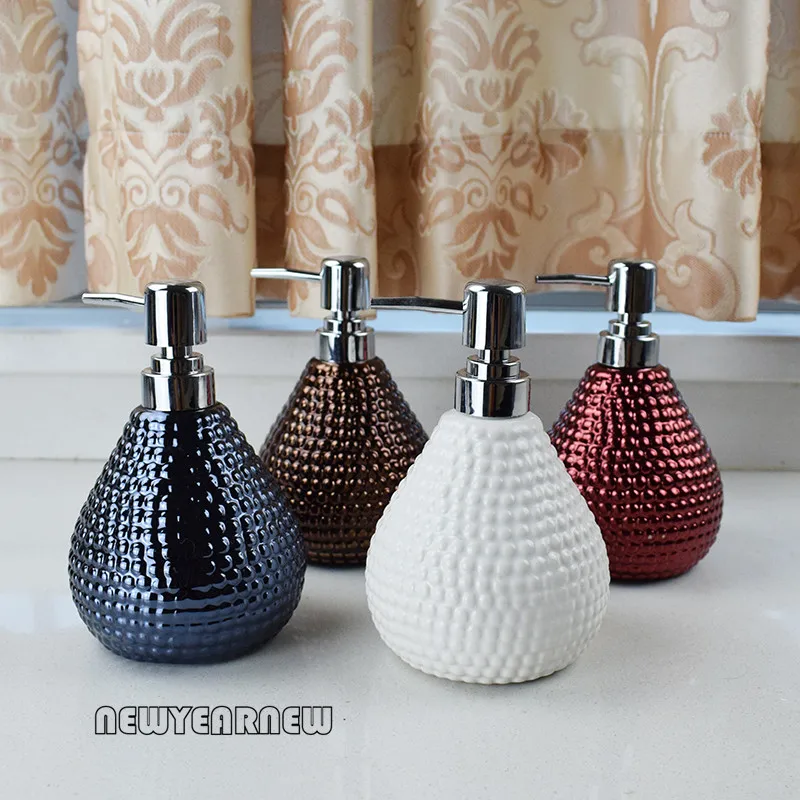 Европейская Керамическая ручная бутылка для жидкого мыла Newyear диспенсер в отеле