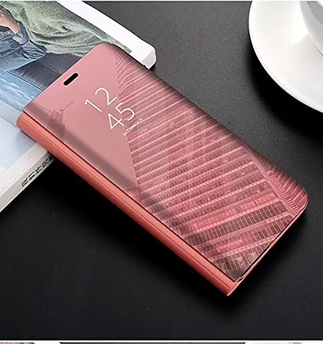 Роскошное умное Зеркало Покрытие подставка Прозрачный чехол для Xiaomi mi 5X mi A1 красный mi Note 3 Авто Смарт Coques для Xiaomi mi 5C
