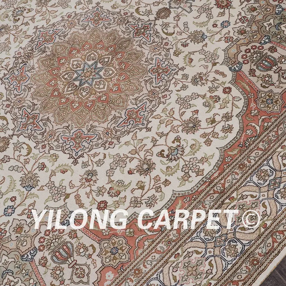 YILONG 6 'x 9' изысканный цветочный классический ручной вязаный ковер для гостиной