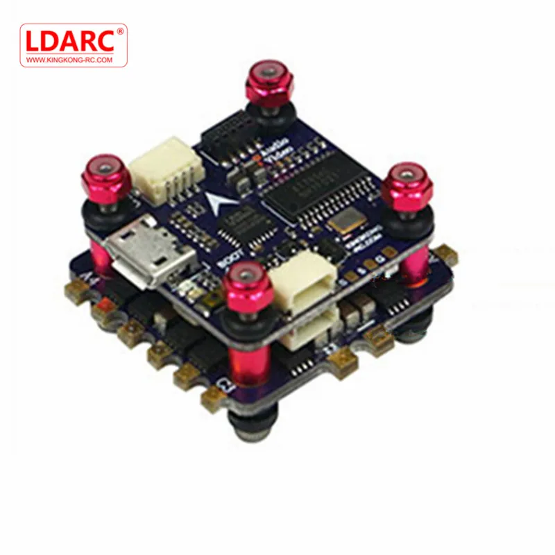 Контроллер полета LDARC/Kingkong KK12 KK Flytower 20x20 мм 12A blheli _ s 4 в 1 ESC и Omni bus F4 с OSD для FPV