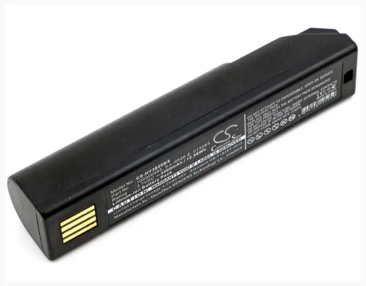Кэмерон китайско 3400 мАч батарея для сканер штрих-кода HONEYWELL 1202g 1902 1902GHD 3820 3820i 4620 4820 4820i 5620 6320 BAT-SCN01 гранит 1911i