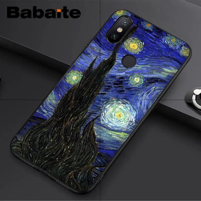 Babaite Ван Гог Звездная ночь живопись чехол для телефона для redmi 5plus 5A 6pro 4X note5A note4x note6pro 6A Чехол для мобильного телефона - Цвет: A15