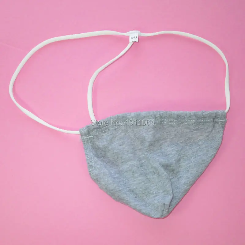 Мужские хлопковые стринги G325C|pouch thong|posing pouchest back |