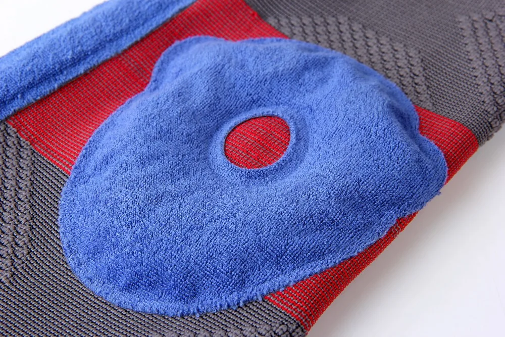 Бесплатная доставка дышащий эластичный спортивный фиксатор колена для ног