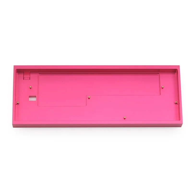 KBDfans тофу 60 Алюминиевый Чехол для GH60 DZ60 60% раскладка механическая клавиатура - Цвет: Magenta