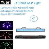 led wash wall 840leds 0 2w rgb 3in1 stage lighting effect dmx 512 bar wall wash light running horse point control dj equipments
