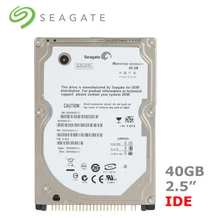 Внутренние жесткие диски Seagate 40 ГБ 2 5 дюйма IDE PATA 4200 об./мин.|