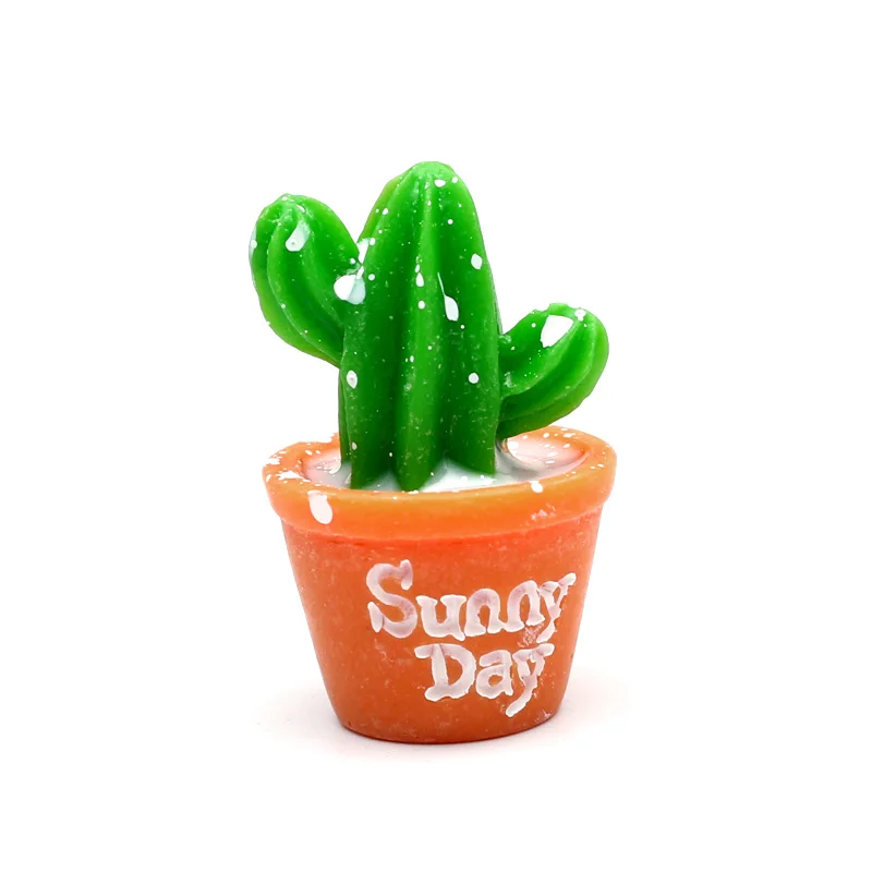 

LF 10Pcs Mini Resin Succulents Decoration Crafts Flatback Cabochon Figurines & Miniatures For Home Decoration Accessories Modern