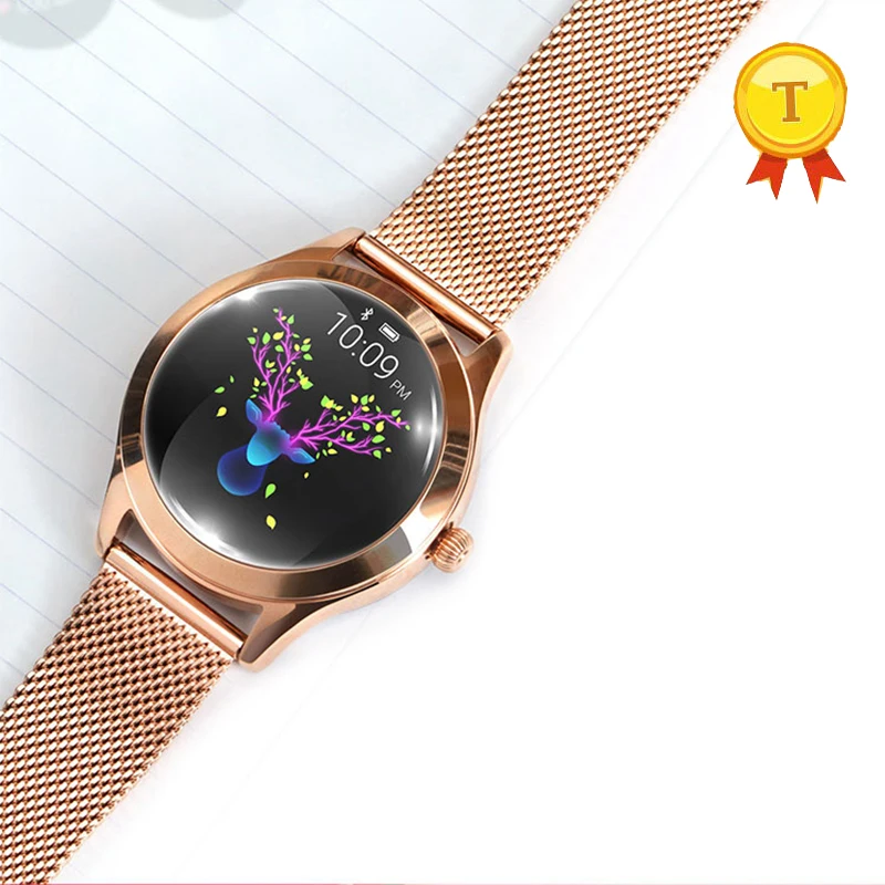 Новейшие умные часы с поддержкой информации в реальном времени отображенной