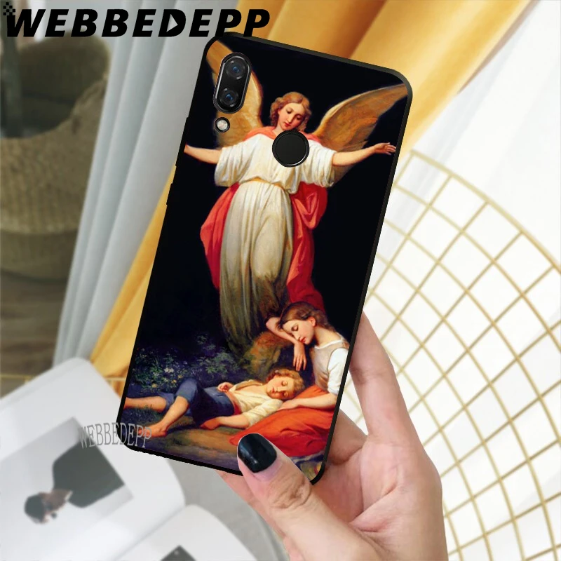 WEBBEDEPP Renaissance Angels мягкие ТПУ чехлы накладки для Xiaomi Redmi 7 4A 5A 6A 8A S2 4 4x5 Plus 6 Pro|Бамперы| |