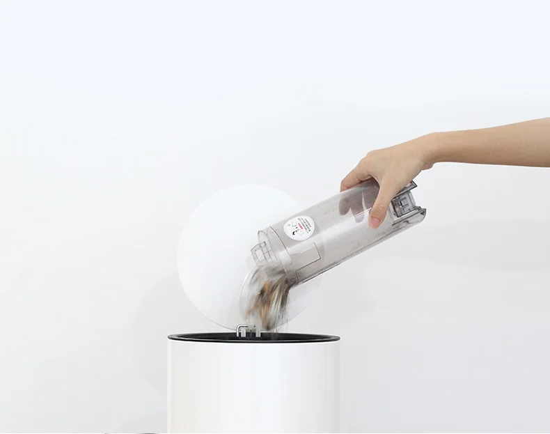 Deerma DX600 мелкая бытовая вертикальный пылесос ручной пылесос черного цвета