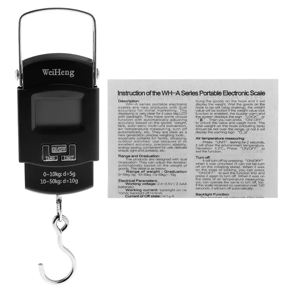 Портативные электронные цифровые мини-весы с ЖК-дисплеем 50 кг | Инструменты