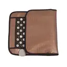 Массажный коврик nuga, корейский германиевый турмалиновый матрас 220 В, матрас из смешанного нефрита с электрическим подогревом, подушка для терапии, 45x80 см