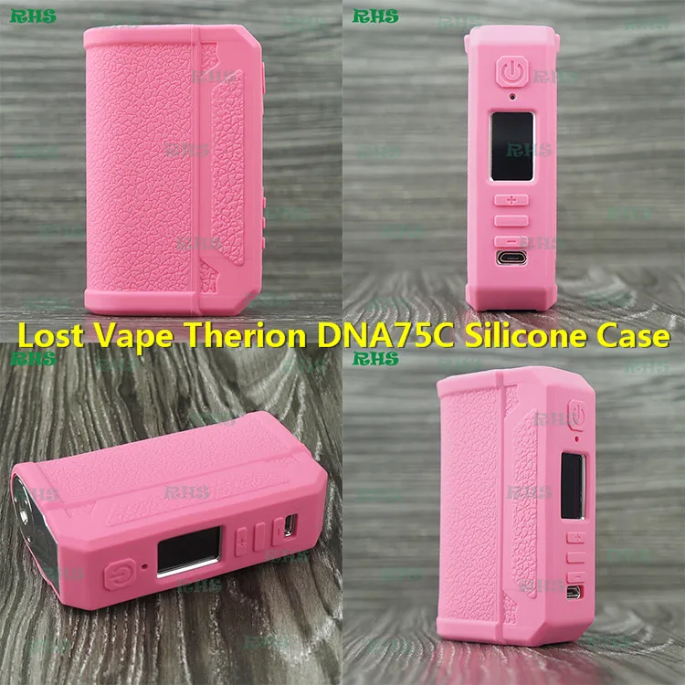 Новое поступление 2017 красочный силиконовый чехол RHS для ДНК бокса Lost Vape Therion DNA75C в